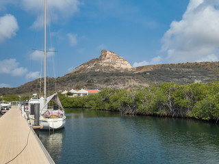  Boating around Spanish Water -  Views arund the small caribbean Island of Curacao
