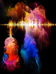 Zelfklevend Fotobehang Realms of Music © agsandrew