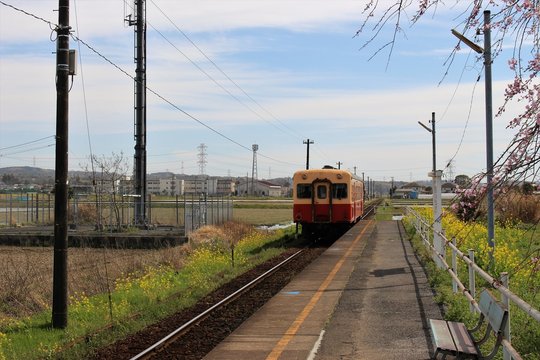 小湊鉄道　上総三又駅