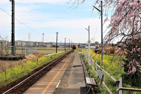 小湊鉄道　上総三又駅