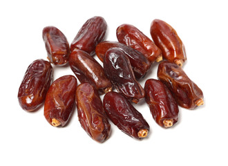 Dates on a white background