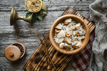 Oriental Chicken & Cashew Dish