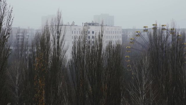 Abandoned city of Pripyat 2019