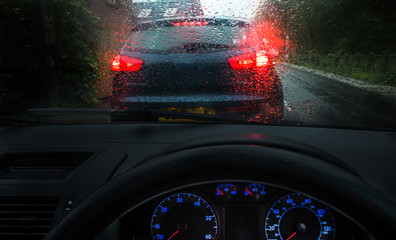 Driving In Rain
