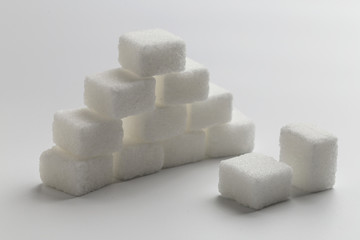 Pure white sugar