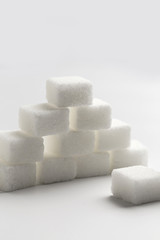 Pure white sugar