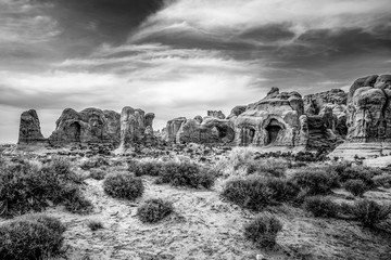 Arches National Park in Utah - famous landmark - travel photography