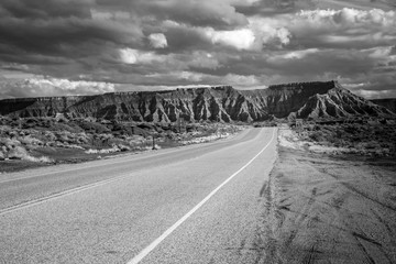 Scenic route through Snow Canyon in Utah - travel photography