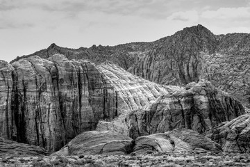 Stunning scenery at Snow Canyon in Utah - travel photography