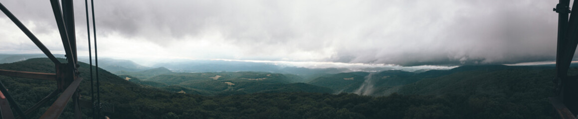 Fototapeta premium West Virginia Panorama Fire Tower