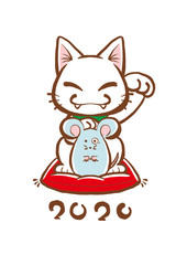 ねずみ招き猫