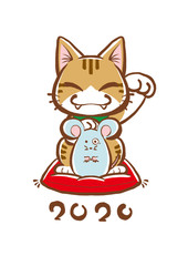 ねずみ招き猫