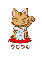 ねずみ招き猫