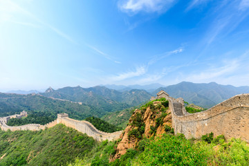 Naklejka na ściany i meble The Great Wall of China at Jinshanling