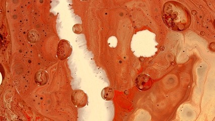 orange sand white earth vivid colorful abstract