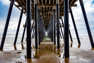 Under the pier