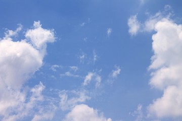 Naklejka na ściany i meble 青空と雲