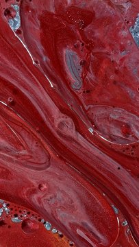 red silver striking paint texture