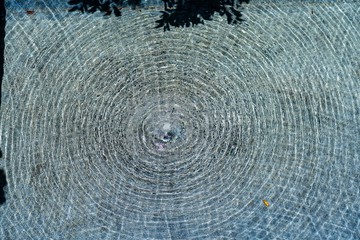Fototapeta premium Wave of water watching from top view