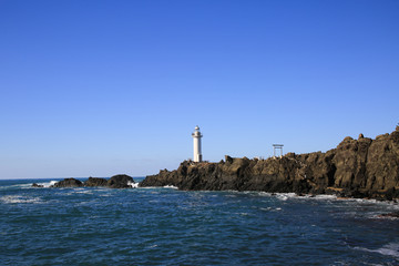 山形県鶴岡市　鼠ヶ関灯台