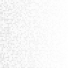 Neutral halftone background with fading dots