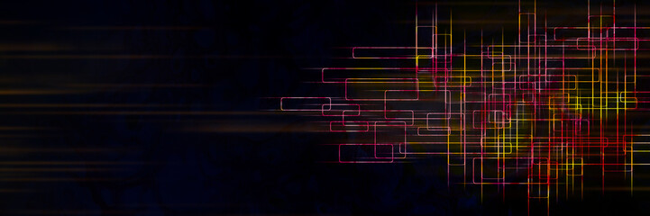 Abstract technological background.