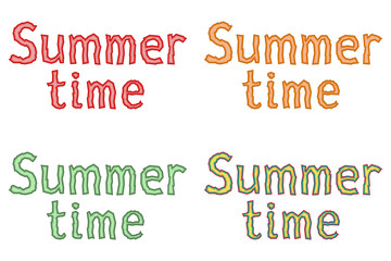 Phrase daylight saving time for use in web design, banners and postcards