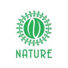 green leaf logo
