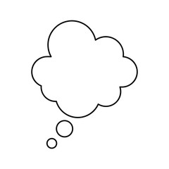 Obraz premium Speech bubbles Icon vector