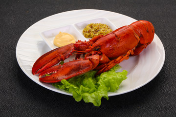 Luxury Lobster with sauce