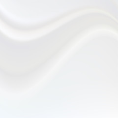 Silky white background with waves