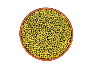 Mung beans in bowl