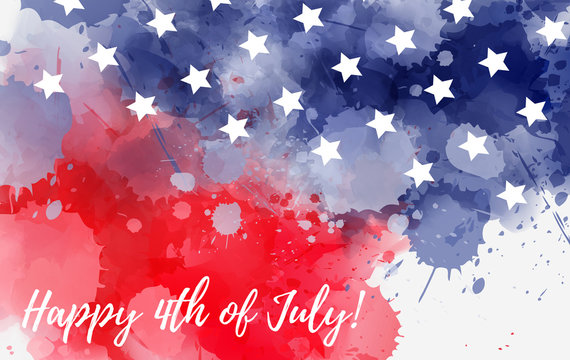 Happy 4th of July background