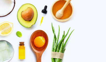 Natural ingredients for homemade skin care