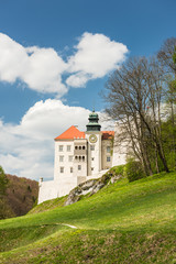 Obraz na płótnie Canvas Historic castle Pieskowa Skala in Ojcow Park near Krakow in Poland