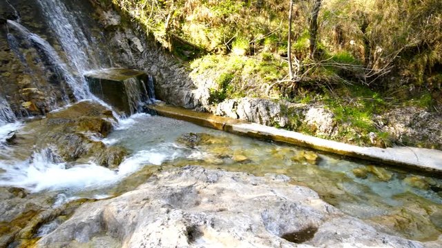 Waterfall at the Val Vertova