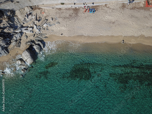 Spiaggia Di Cavoli Veduta Aerea Con Drone Isola Delba