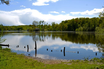 Hücker Moor See bei Spenge in NRW
