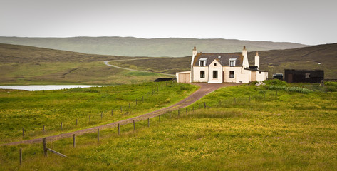 Remote Shetland Home