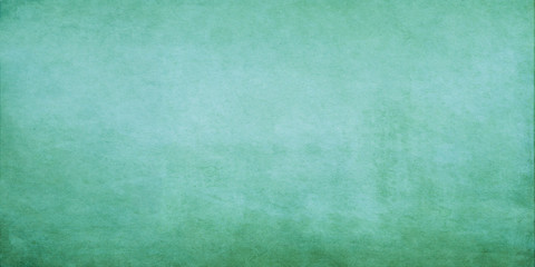 Green wide grunge effect texture.