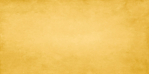 Gold wide grunge vintage paper.