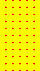 Ornate geometric pattern and two-tone abstract background