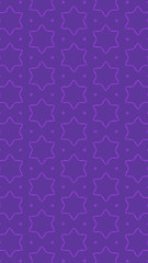 Ornate geometric pattern and two-tone abstract background