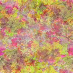 Abstract art seamless pattern. Background texture. Watercolor stains and spots.