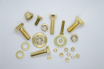 brass screws yellow metal