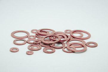 Naklejka premium copper washers for carter