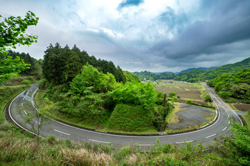田染荘の風景