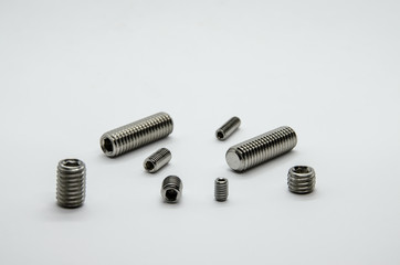 hexagon socket set screws with flat point