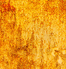 Rust on metal as abstract background