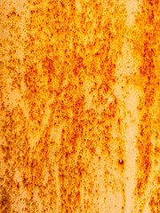 Rust on metal as abstract background